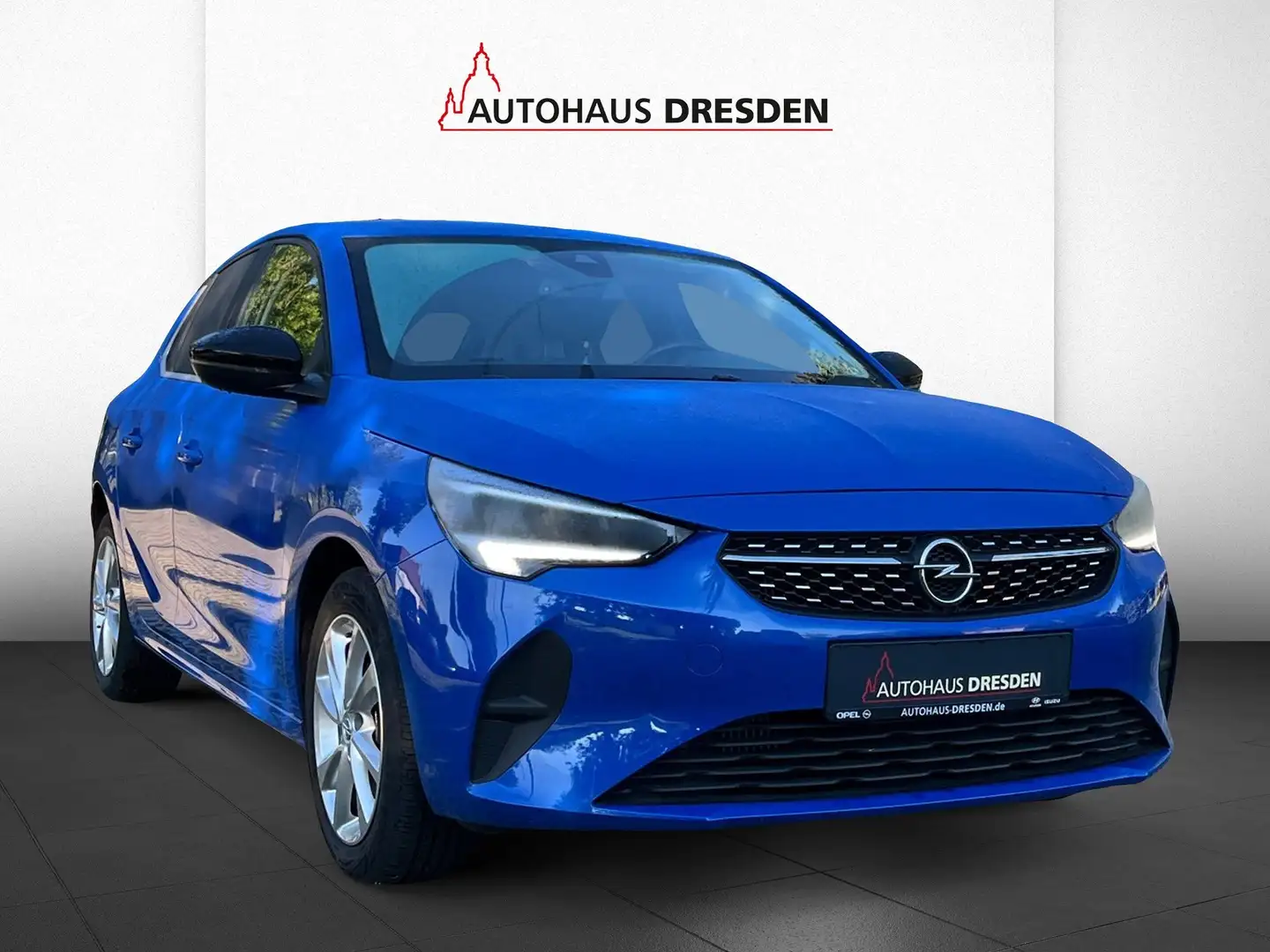 Opel Corsa F 1.2 Turbo Elegance LED+SHZ+Kam.+PDC Blau - 2