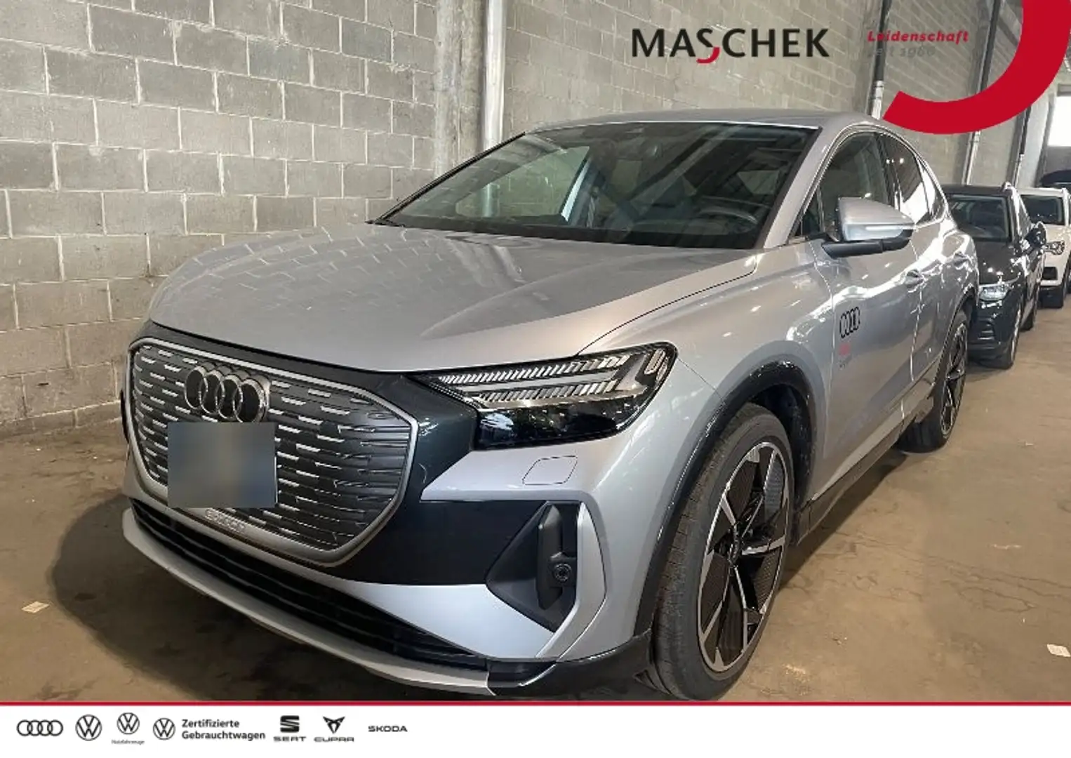 Audi Q4 e-tron Q4 Sportback e-tron S line 45 4x4 Matrix Navi Sitz Silber - 1