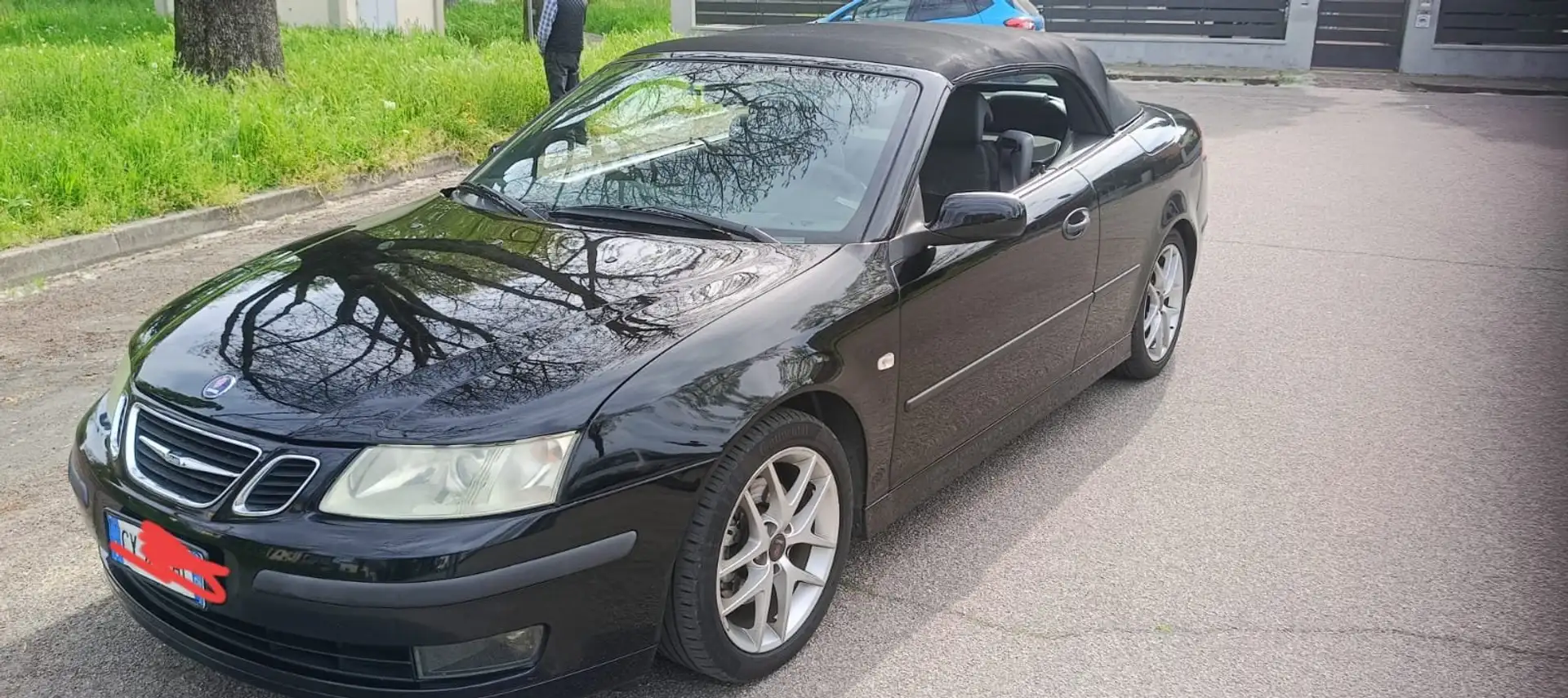 Saab 9-3 9-3 Cabrio 2.0 TURBO AEREO 209CV! ASI! TRATTABILE! Nero - 1