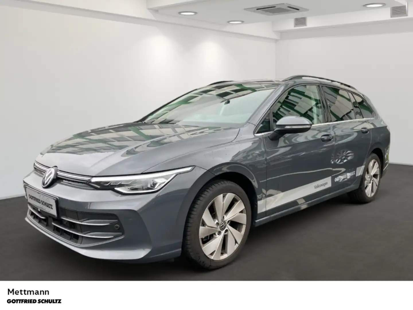 Volkswagen Golf Var. 2.0 TDI Style DSG LED NAVI AHK SHZ PDC LM ZV Grau - 1