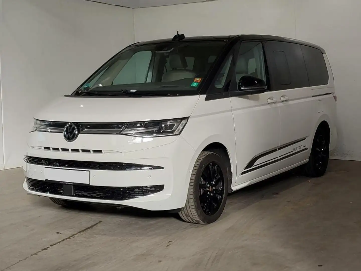 Volkswagen T7 Multivan LANG EDITION Leder PANO AHK StdHzg. IQ HuD Key PRO Weiß - 1