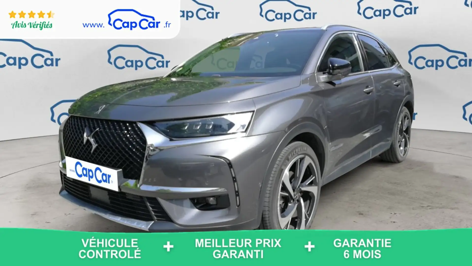 DS Automobiles DS 7 Crossback I 2.0 BlueHDi 180 EAT8 Grand Chic - Automatique To - 1