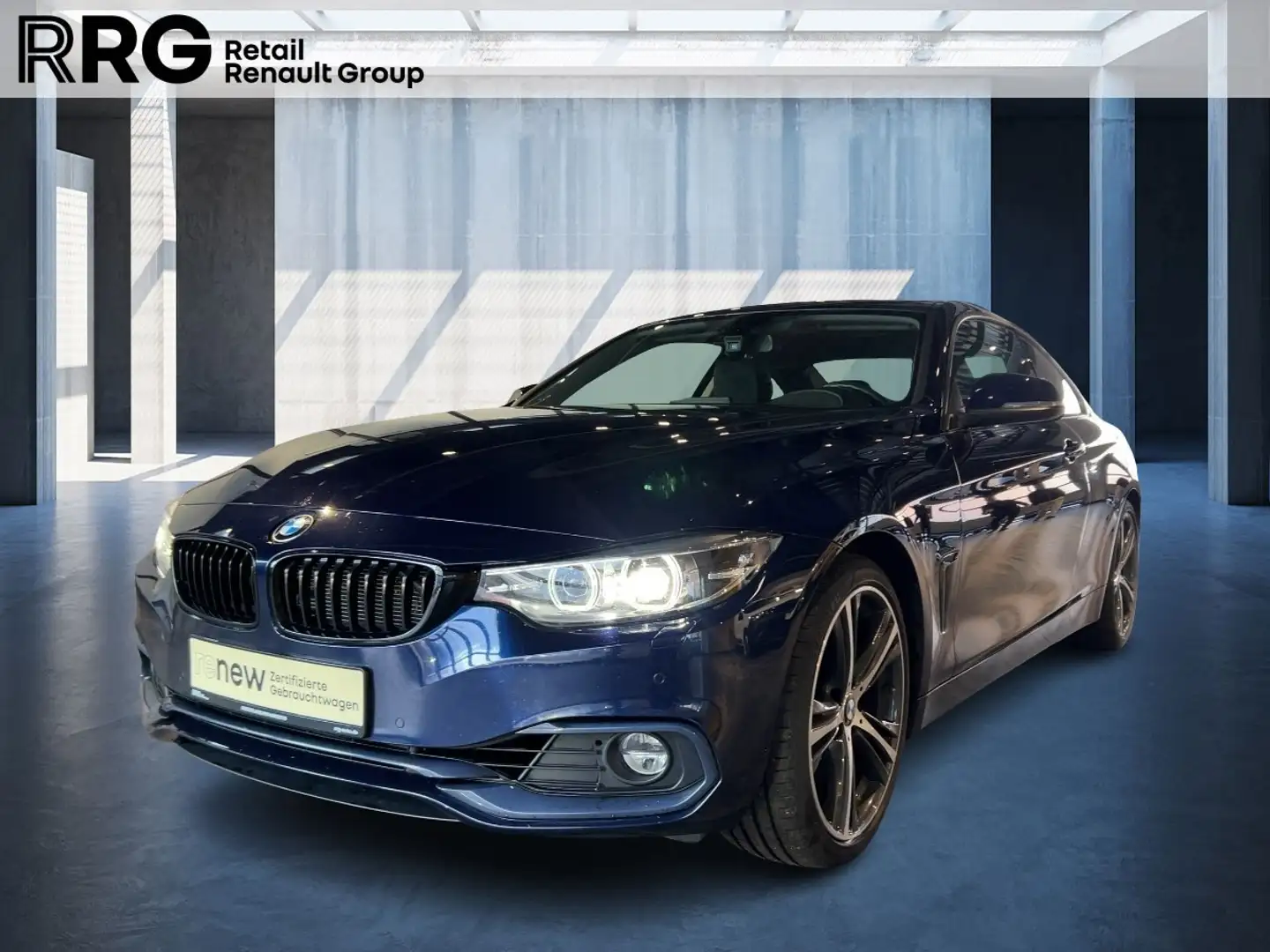 BMW 430 d Coupe Sport Line HuD Kamera Leder Sitzhzg Azul - 1