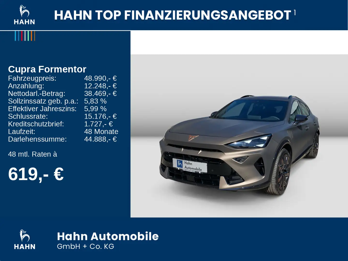 CUPRA Formentor VZ 1.5e-Hybrid DSG 272PS PDC ACC LED Brun - 2