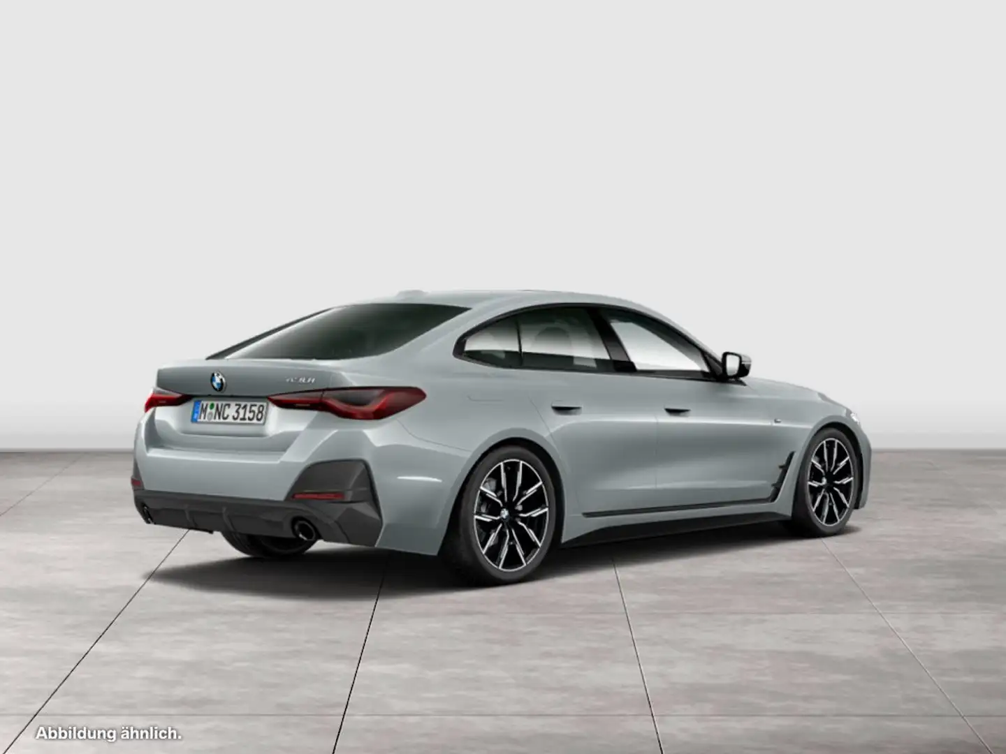 BMW 430 i Gran Coupé M Sport HUD+ACC+RFK+NAVI+LASER Grau - 2