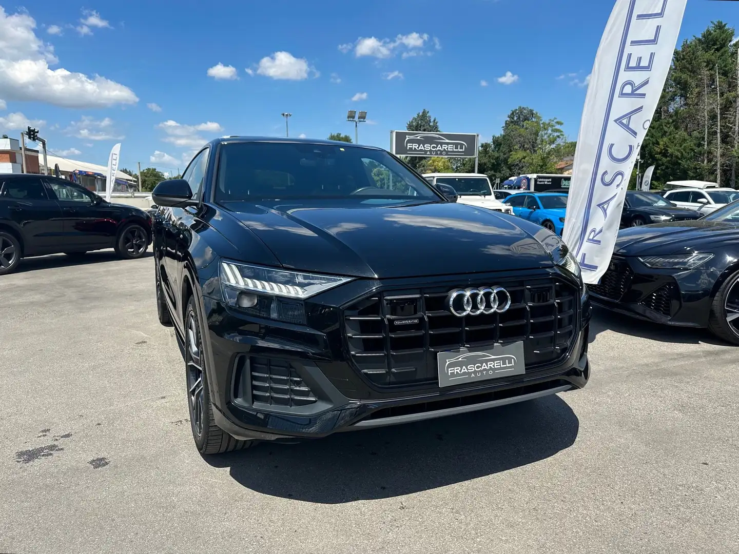 Audi Q8 50 3.0 tdi mhev Sport quattro /TETTO/22"/km doc. Schwarz - 1