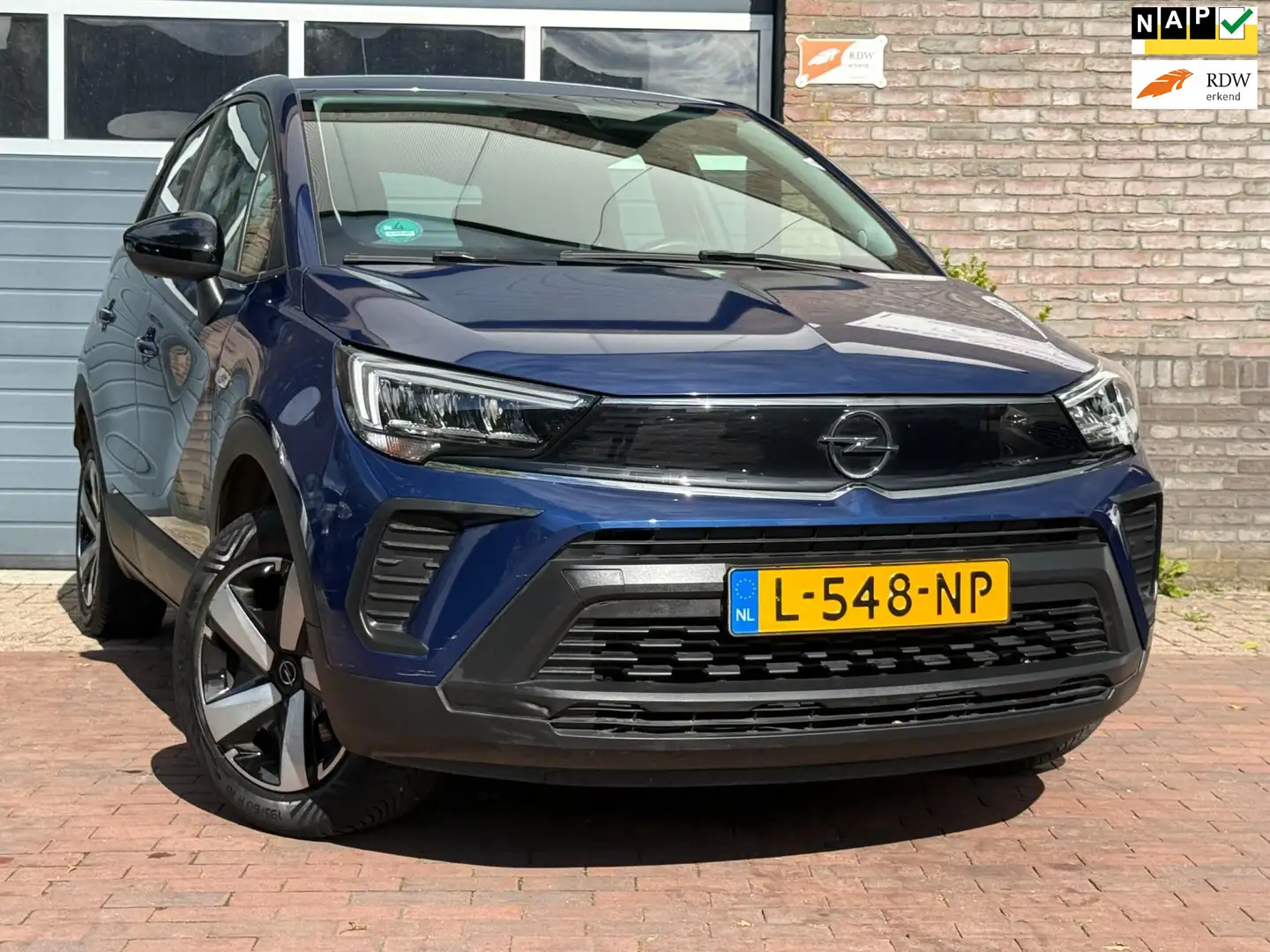 Opel Crossland 1.2 Turbo Edition|Navi|CarPlay|1e Eig. Blau - 1