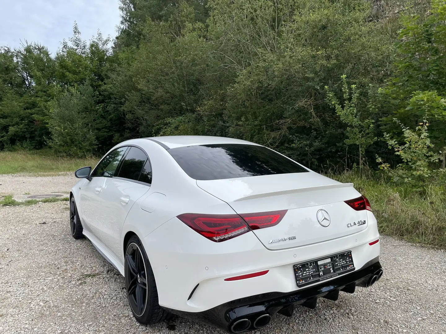 Mercedes-Benz CLA 45 AMG CLA 45s AMG 4MATIC+ Coupé, AMG Night-Paket, MBUX Blanc - 2