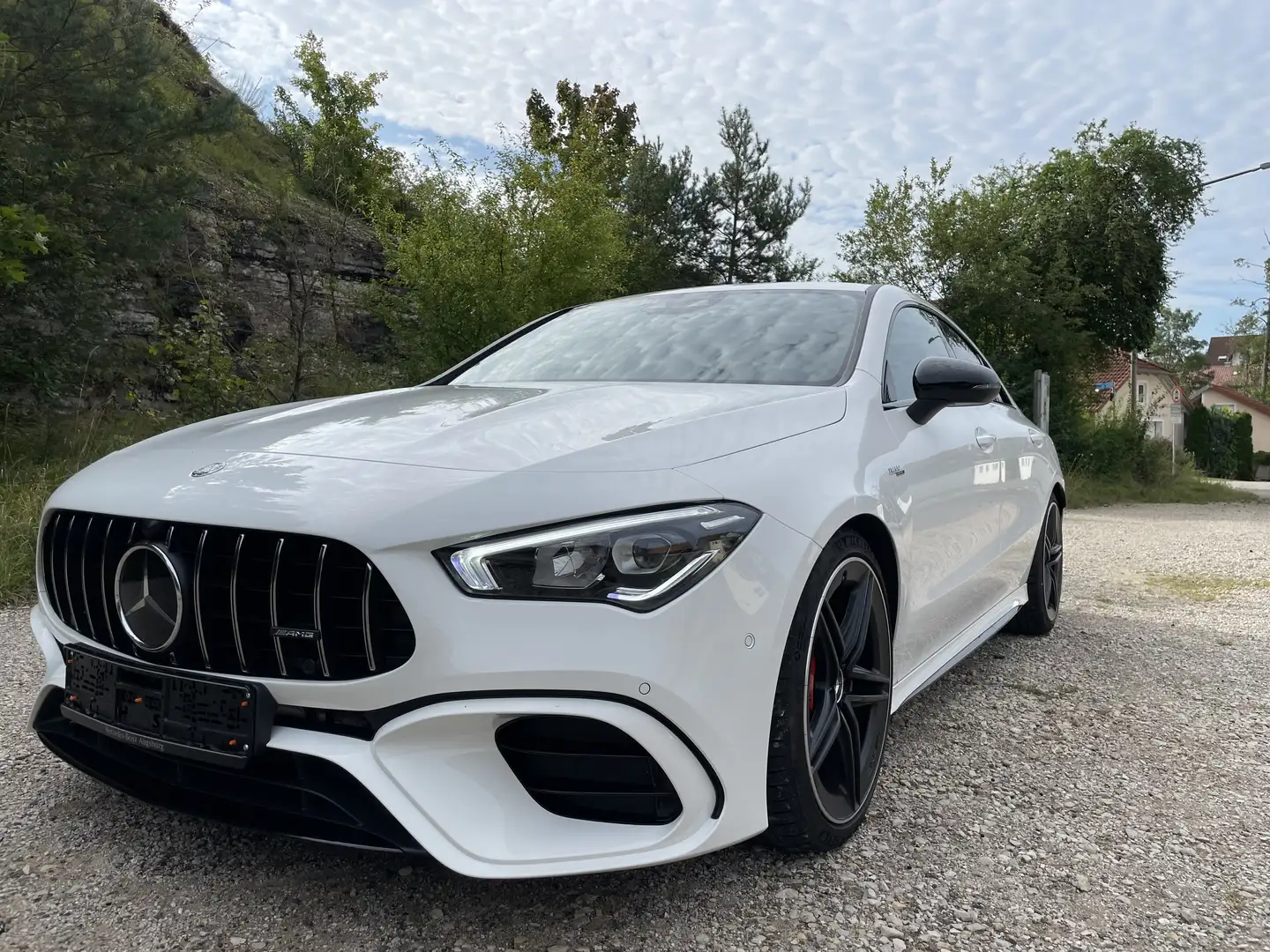 Mercedes-Benz CLA 45 AMG CLA 45s AMG 4MATIC+ Coupé, AMG Night-Paket, MBUX Blanc - 1