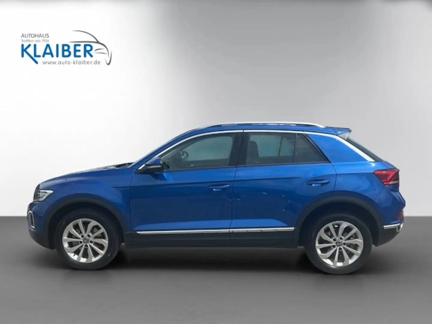 Volkswagen T-Roc Style 1.0 TSI NAVI+AHK+LED+CAM+5J-GARANTIE Klima Blau - 2