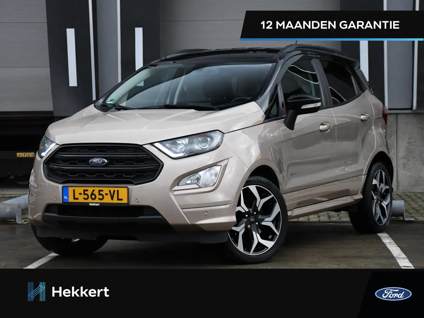 Ford EcoSport ST-Line Black 1.0 EcoBoost 125pk 18''LM | PDC + CA Gris - 1