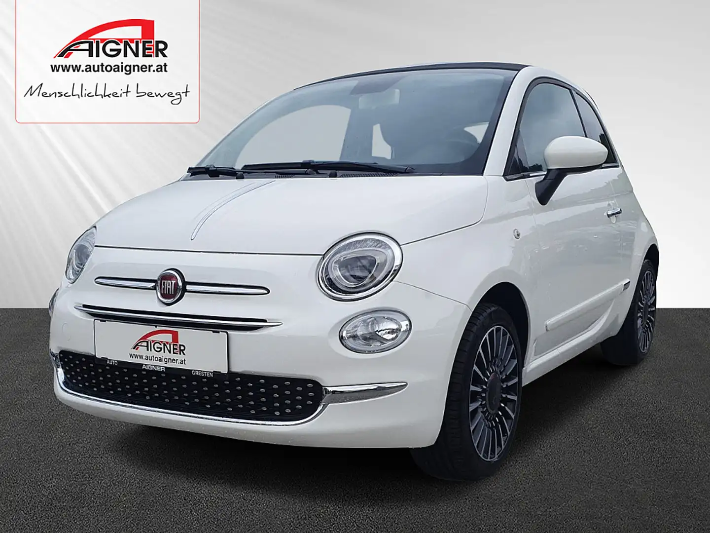 Fiat 500C ECO 1,2 69 Mirror 2.0 Weiß - 1