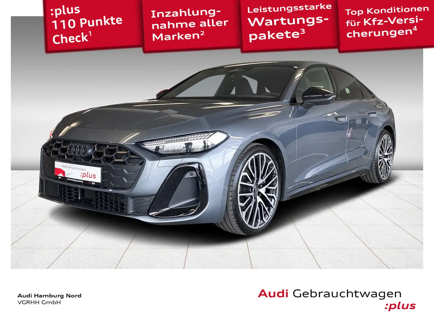 Audi A5 2.0 TDI quattro B&O Matrix Pano 360 Blau - 1