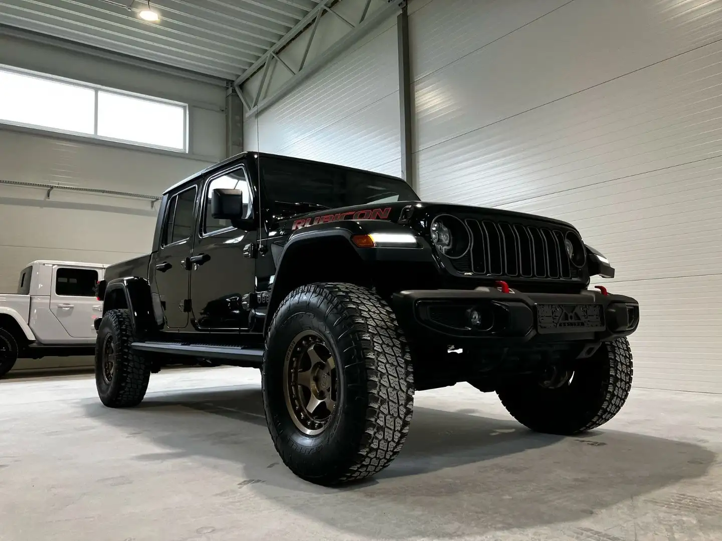 Jeep Gladiator Rubicon V6 4x4 Leder LED Targa Leder FOX Offroad Schwarz - 1