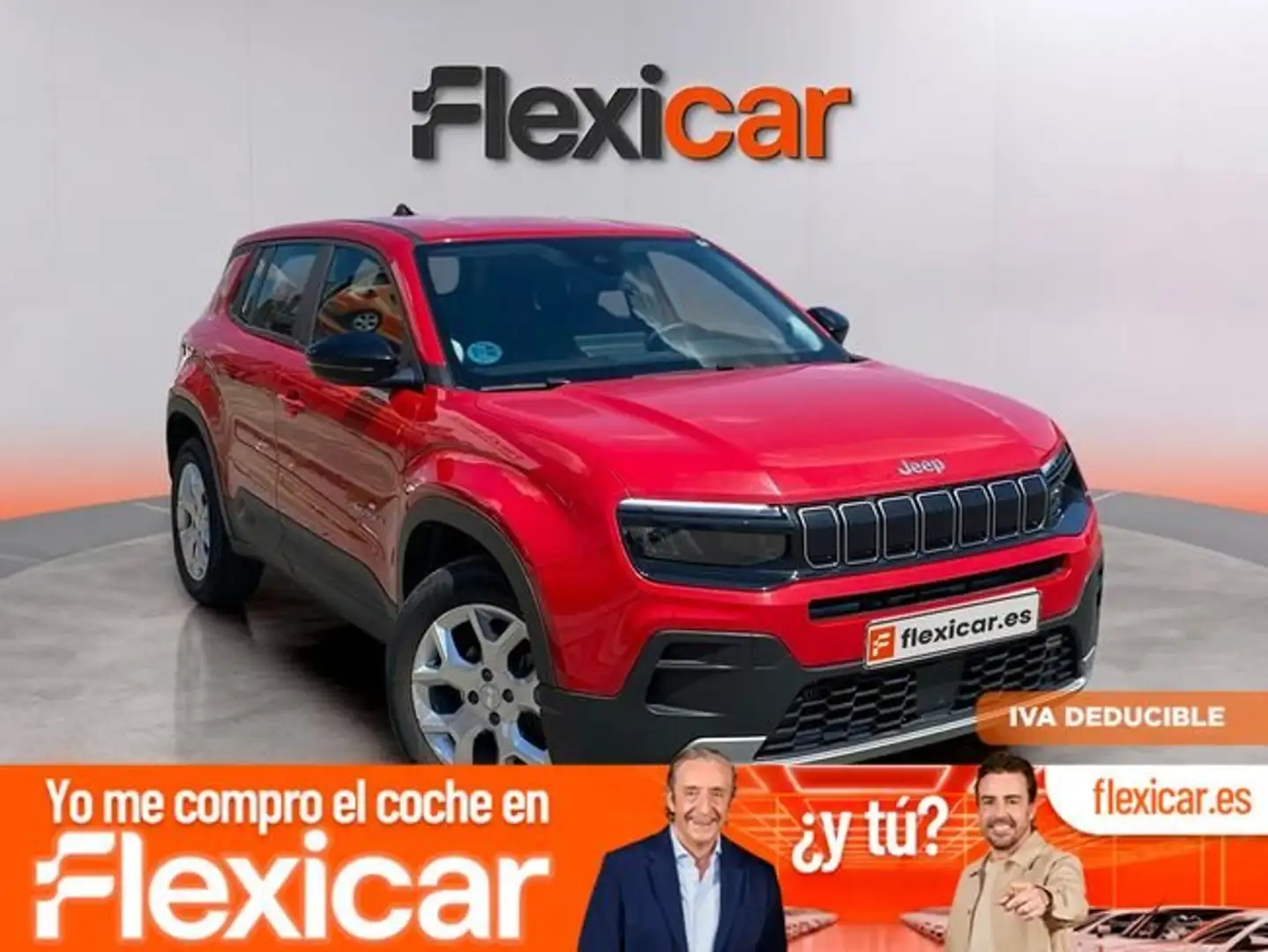 Jeep Avenger 1.2 Altitude 74KW Rojo - 1