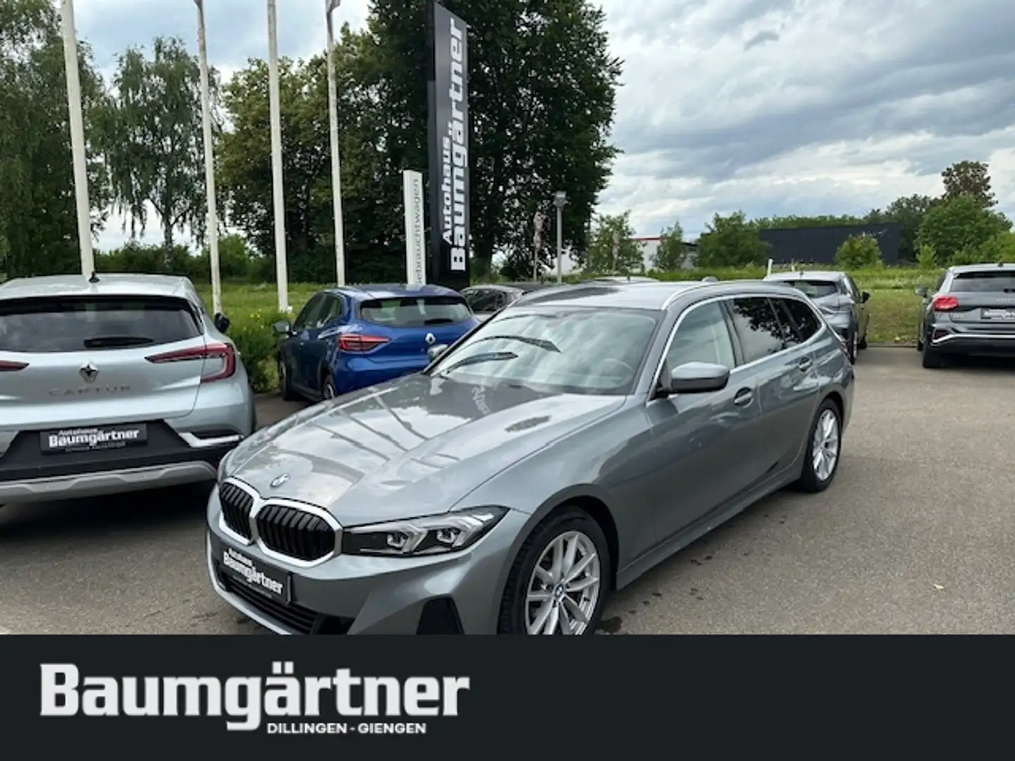 BMW 318 d Touring Mild-Hybrid Kamera/PDC/LED/Sitzh. Grijs - 1