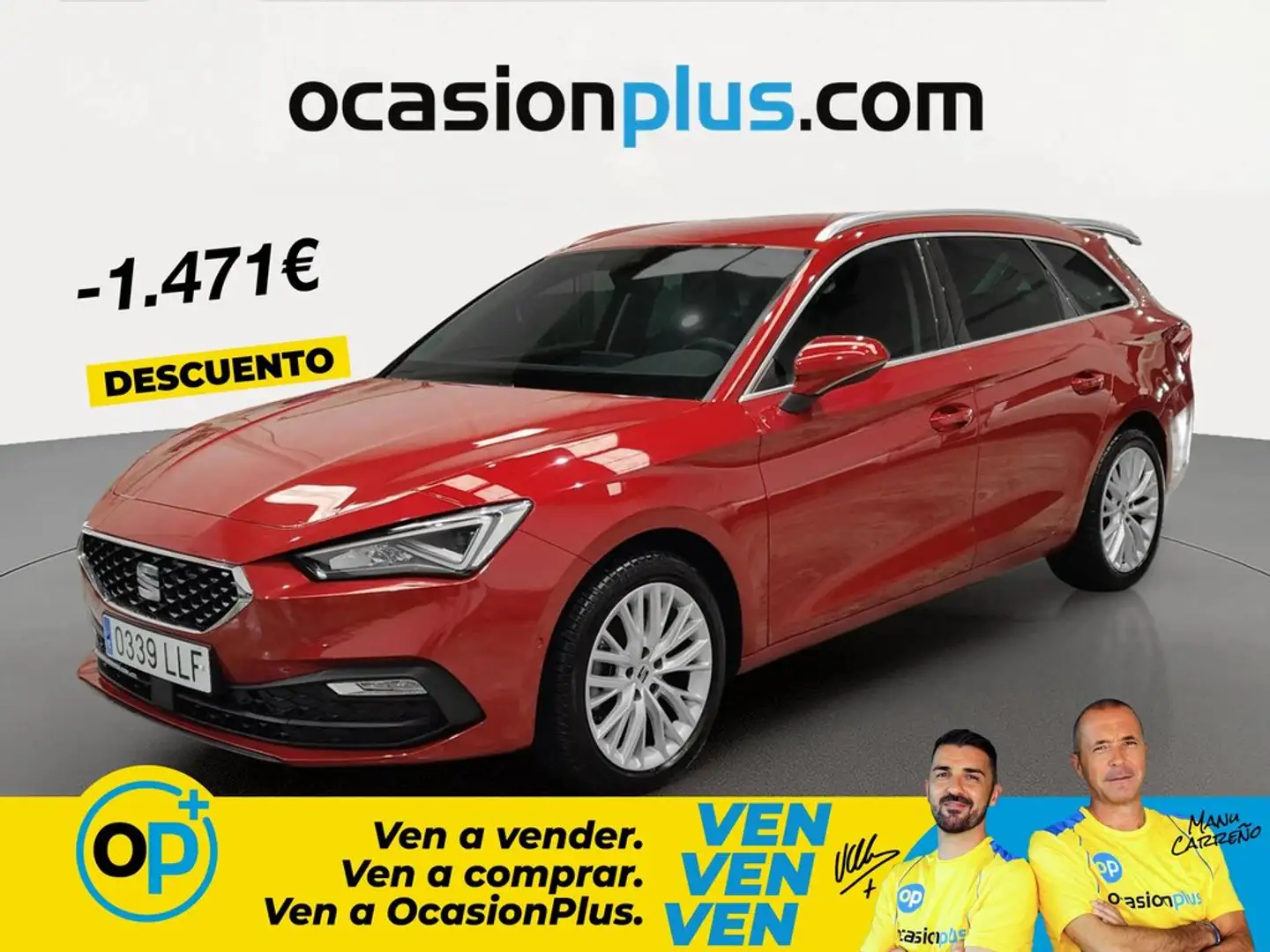SEAT Leon ST 1.5 TSI S&S Xcellence 150 Rojo - 1