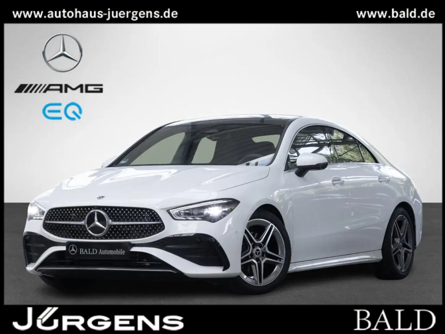 Mercedes-Benz CLA 180 AMG-Advanced/ILS/Pano/360/Totw/Amb/18" Weiß - 1