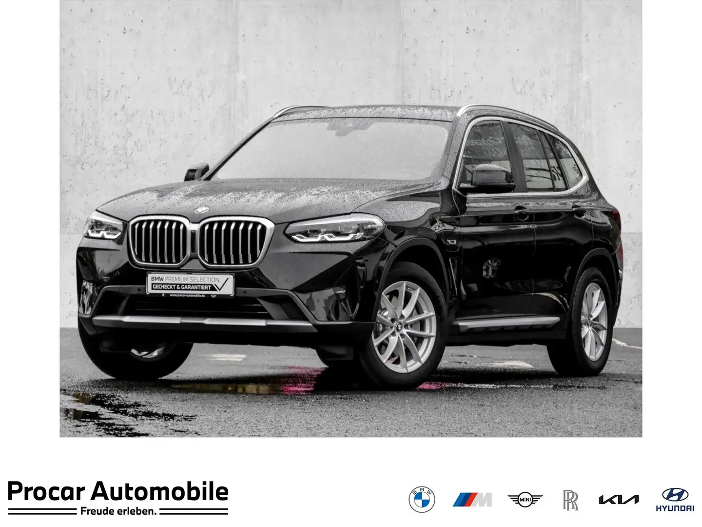 BMW X3 xDrive30e HuD+PA+LED+SHZ+AUT+18" LMR Schwarz - 1