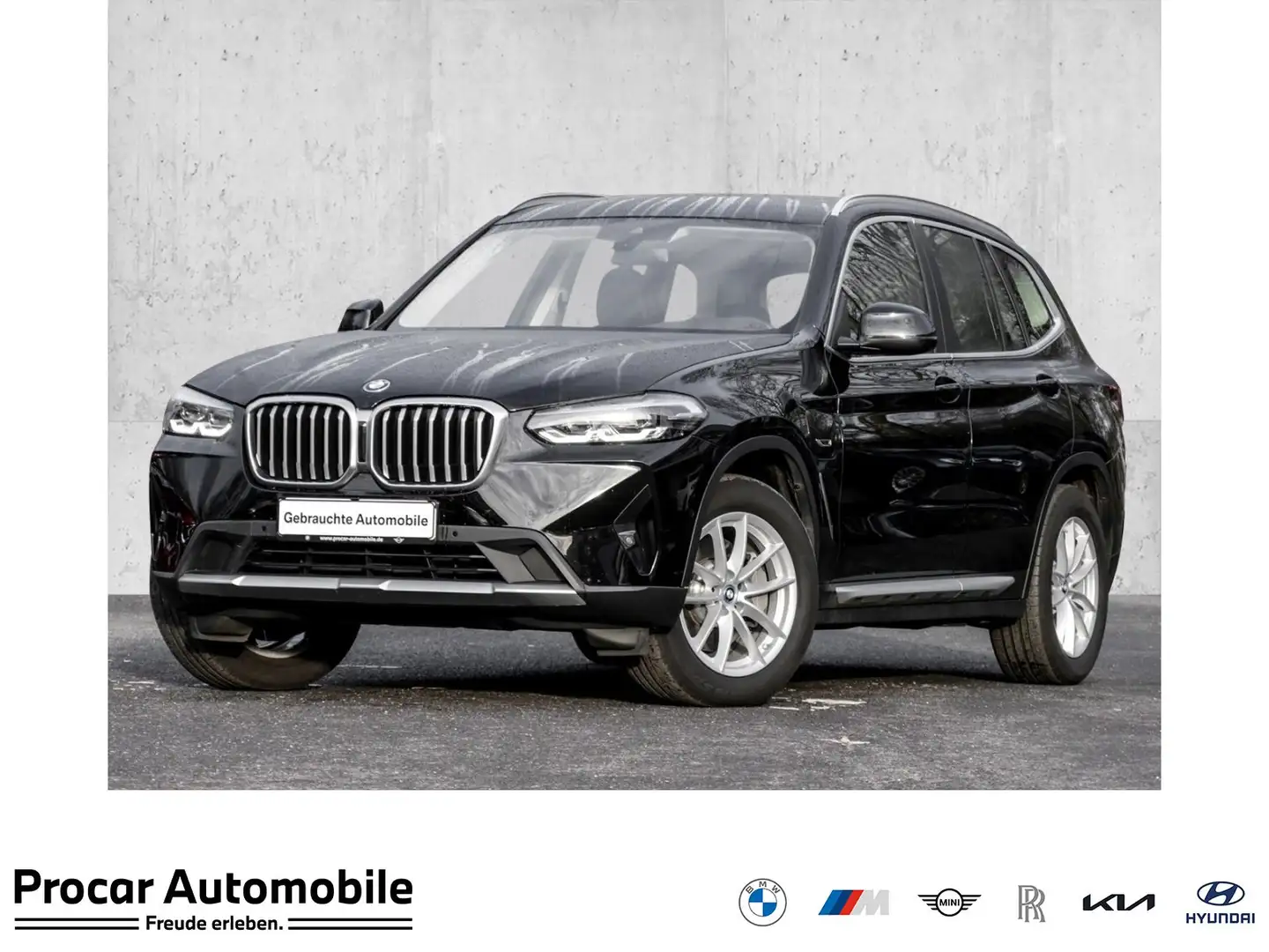 BMW X3 xDrive30e HuD+PA+LED+SHZ+AUT+18" LMR Schwarz - 1