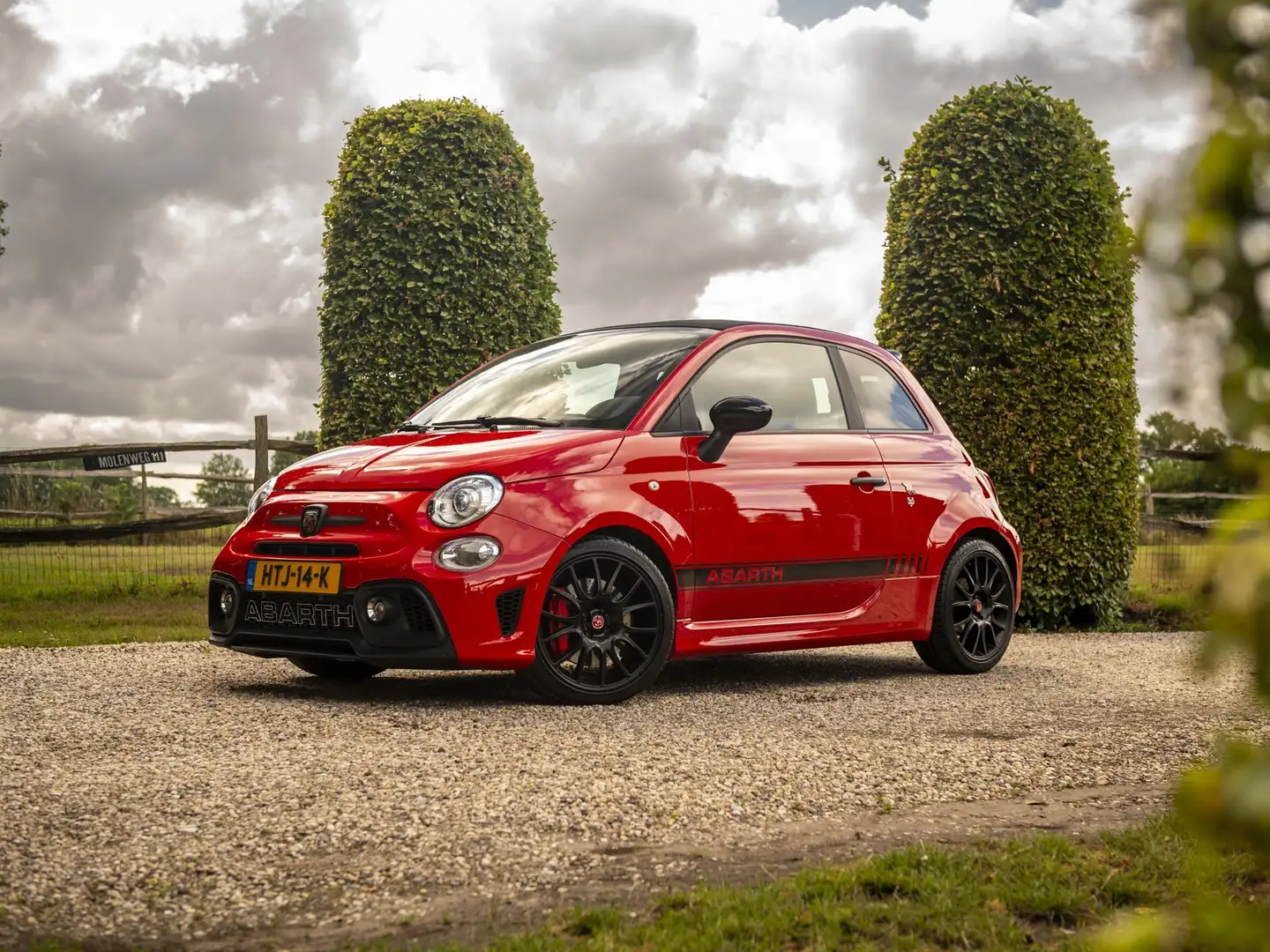 Abarth 595C 1.4 T-jet Competizione Czerwony - 1