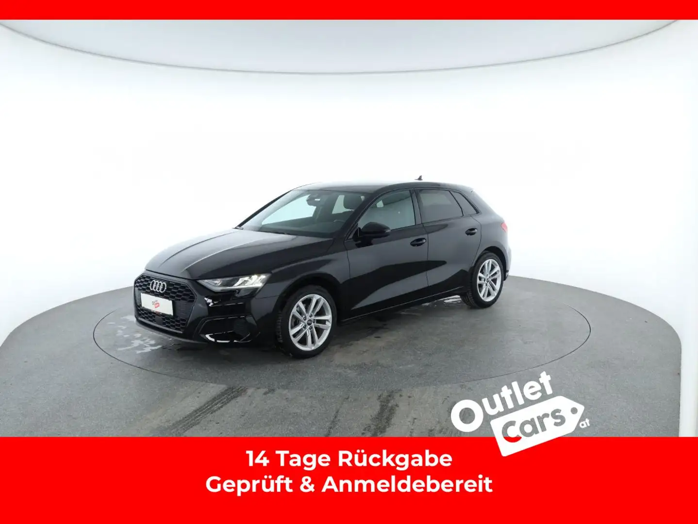 Audi A3 SB 30 TFSI advanced LED+NAV+DIGITAL-TACHO+TEMP Schwarz - 1