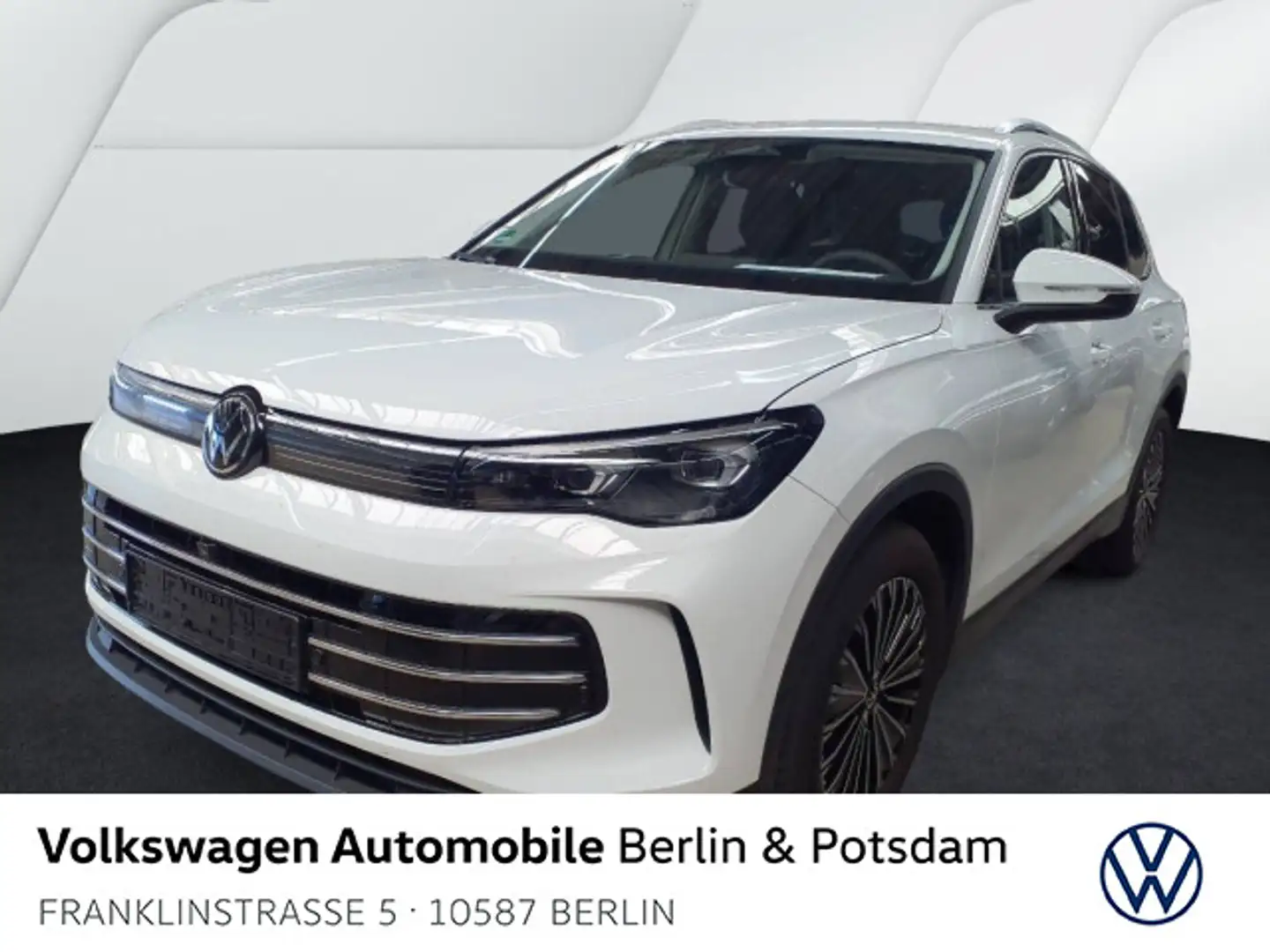 Volkswagen Tiguan 1.5 eTSI Elegance AHK AreaView IQ.LIGHT Weiß - 1
