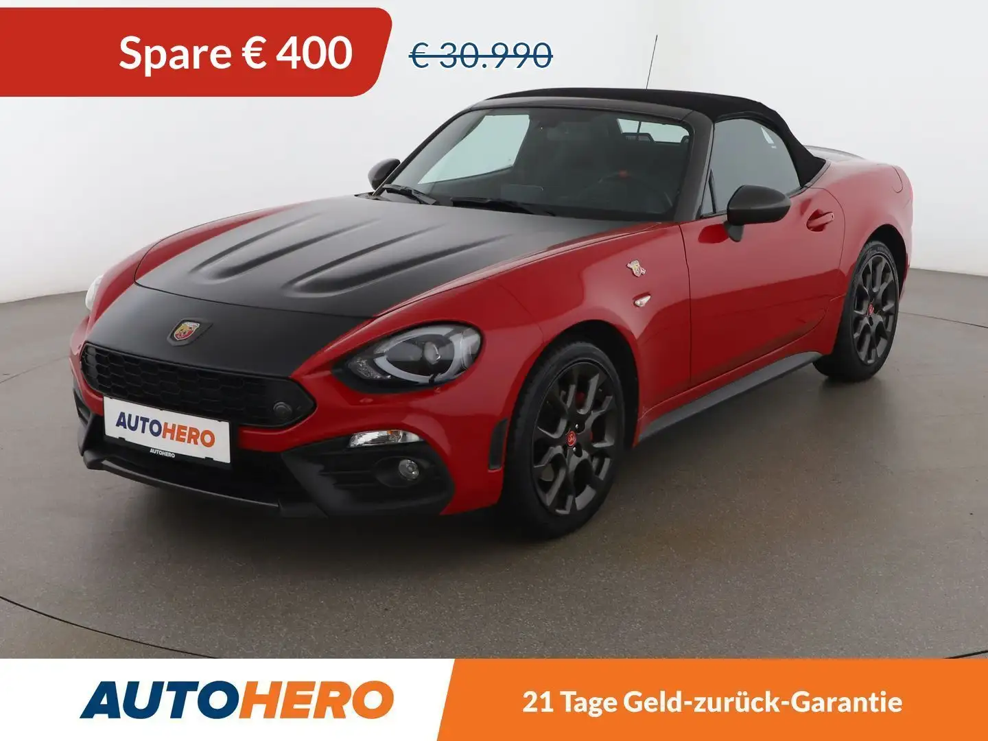 Abarth 124 Spider 1.4 Turbo *LED*TEMPO*BOSE*SHZ*KLIMAAUT* Rouge - 1