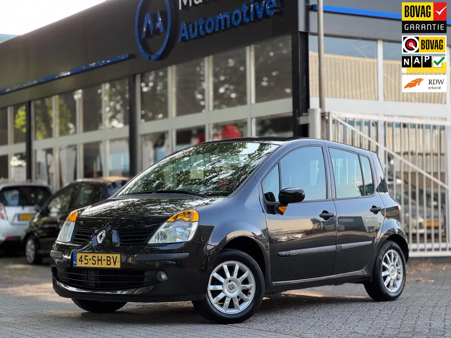 Renault Modus 1.4-16V Trekhaak Airco Boekjes Nieuwe banden Nieuw Zwart - 1