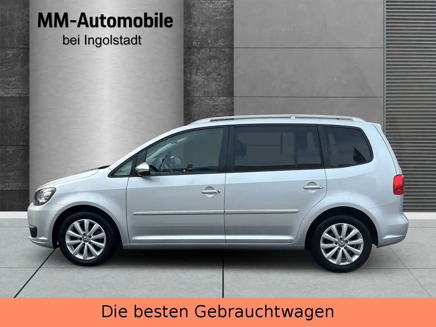 Volkswagen Touran Highline-ZAHNRIEMEN NEU-TÜV-AUTOMATIK-TOP Argent - 2