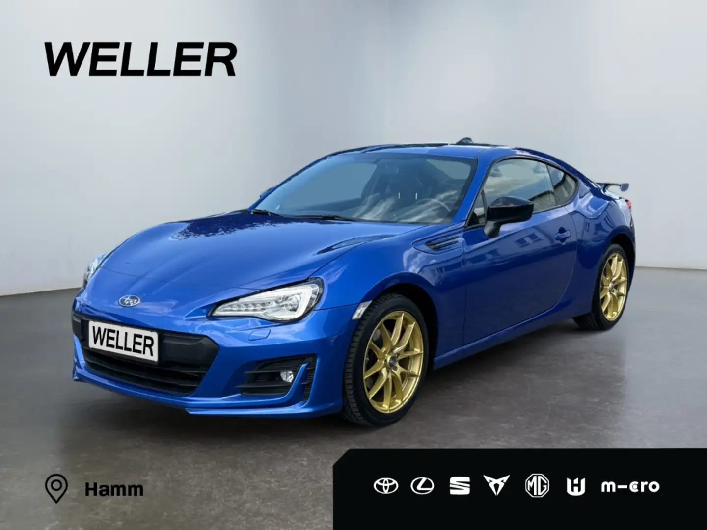 Subaru BRZ 2.0i Sport+ *LED*Alcantara*Navi*CarPlay*SHZ* Modrá - 1