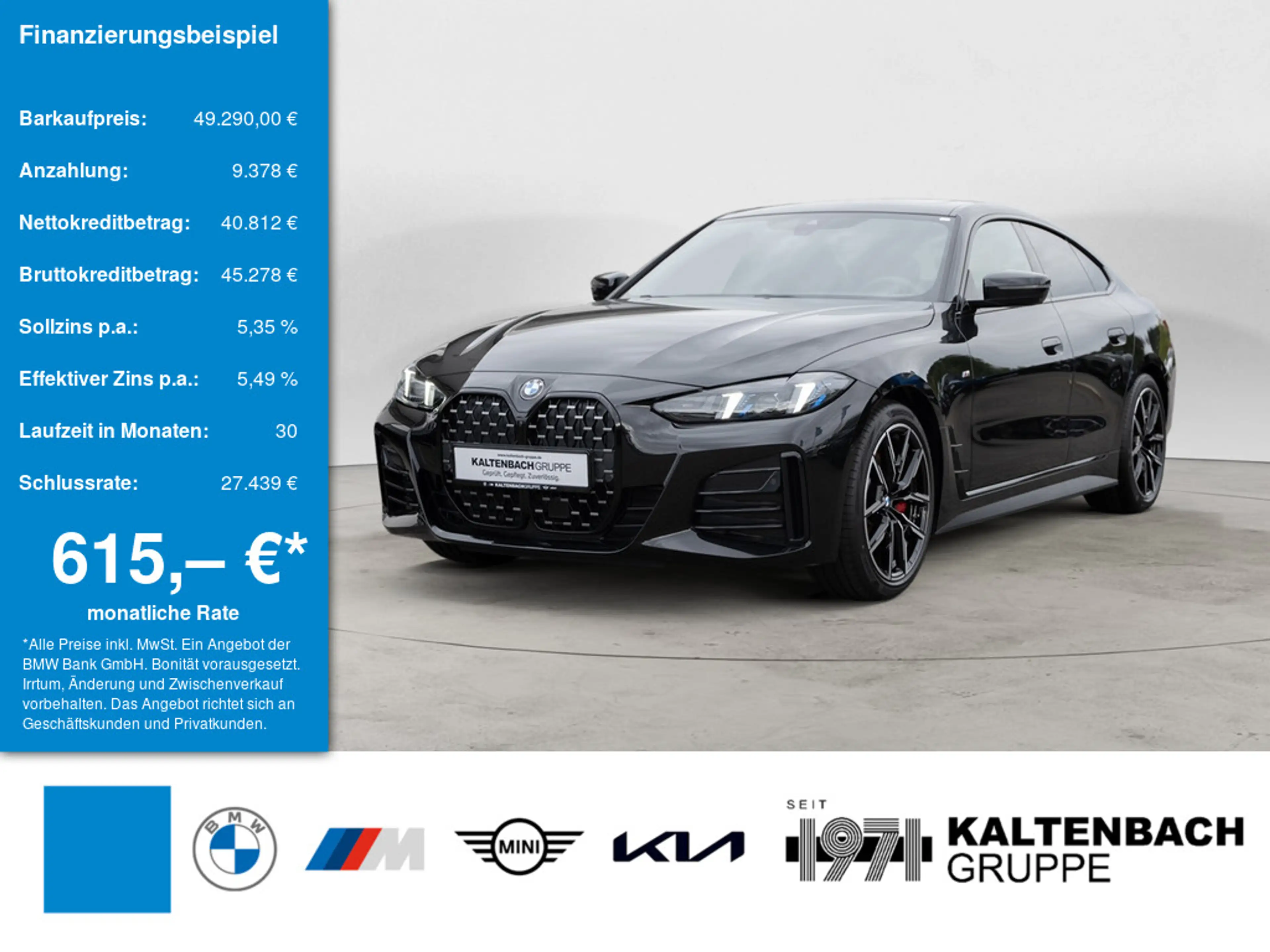 BMW 430 Gran Coupe xDrive M-Sport Pro AHK HGSD