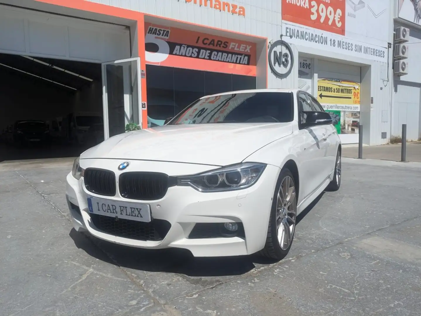 BMW Active Hybrid 3 320d xDrive Touring Blanc - 2