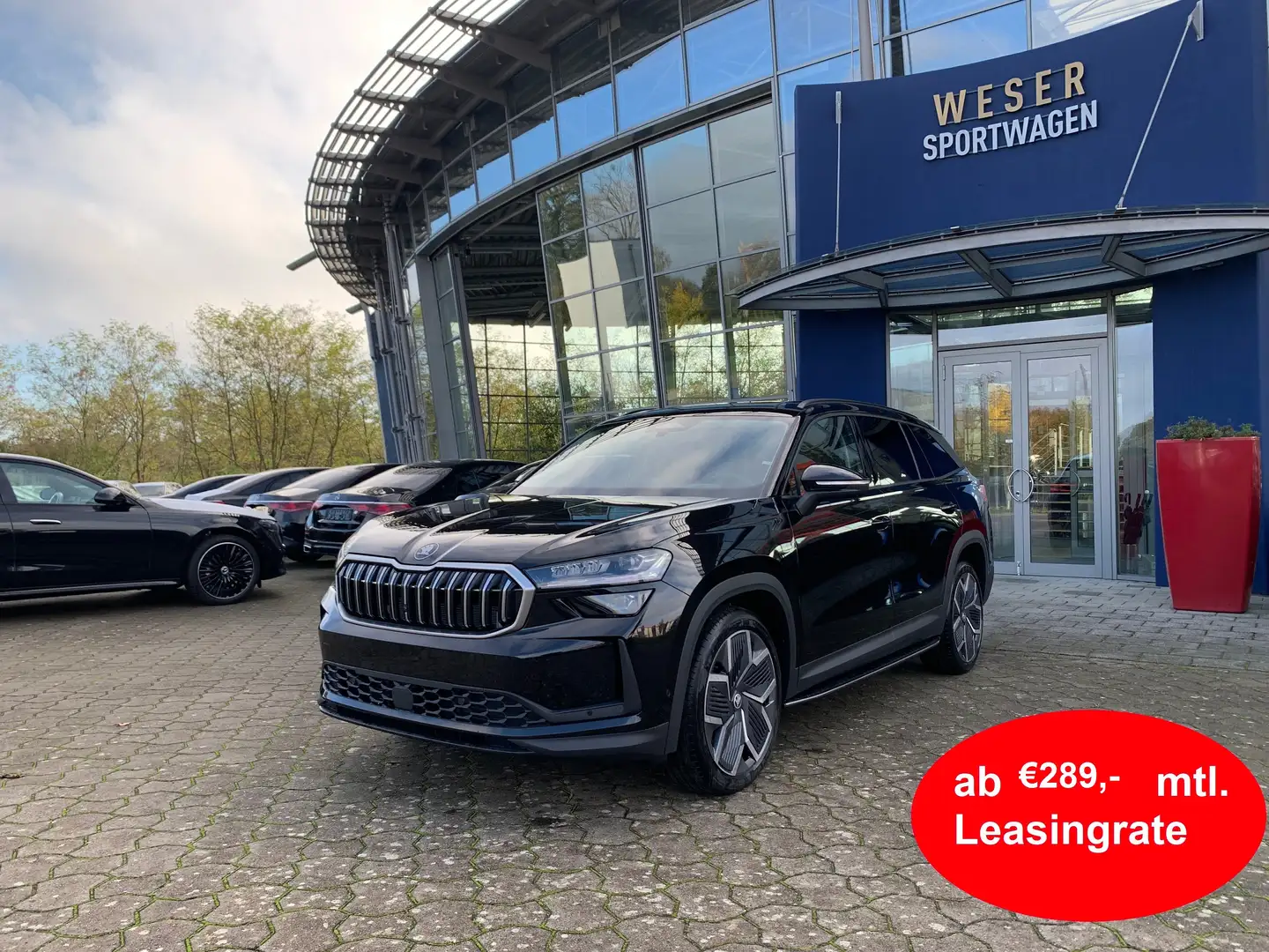 Skoda Kodiaq 2.0 TDI 4x4 DSG Selection Massage/HUD/Trittbrett Noir - 1