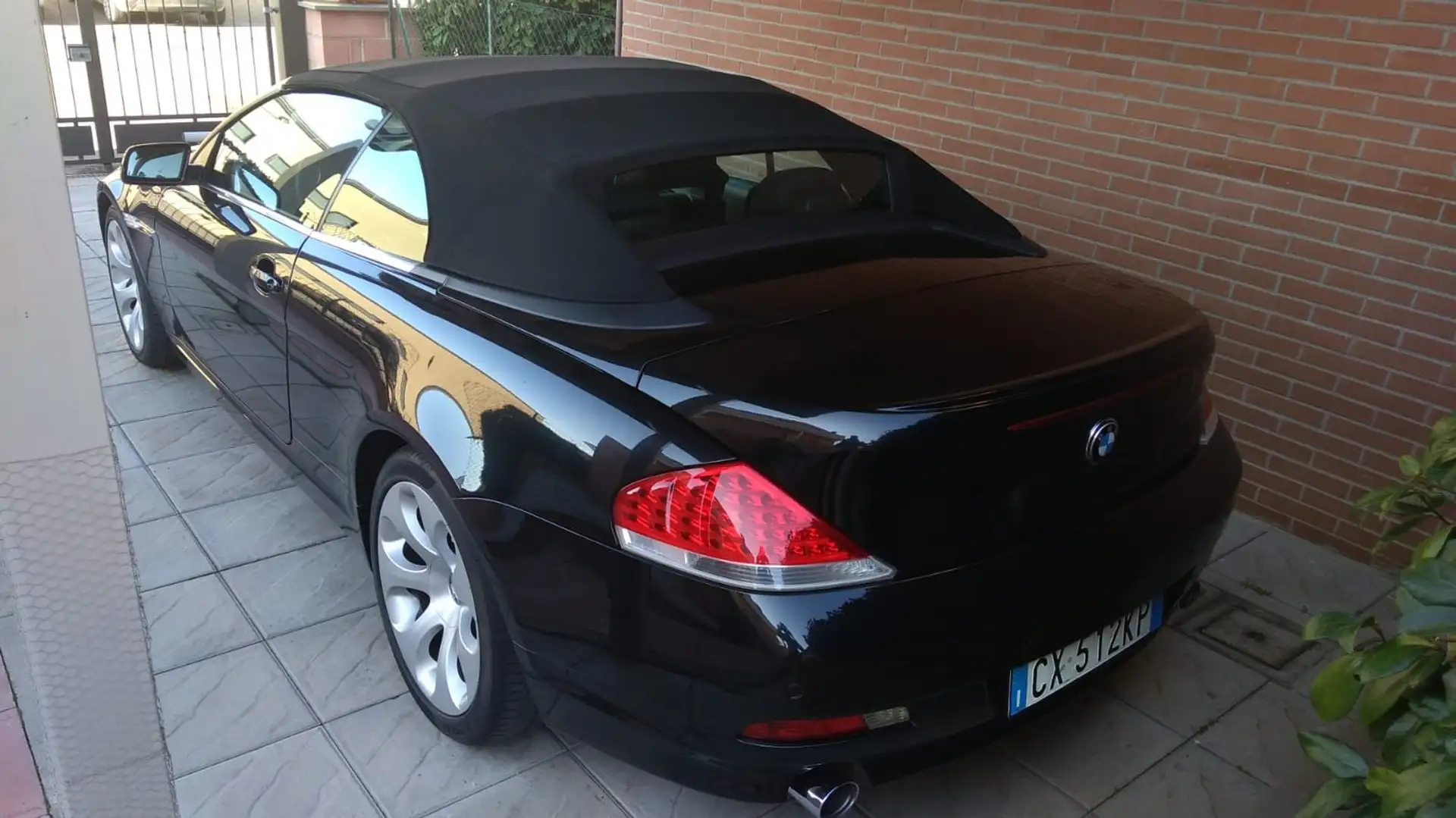 BMW 645 Serie 6 E64 Cabrio 645Ci Cabrio Czarny - 2