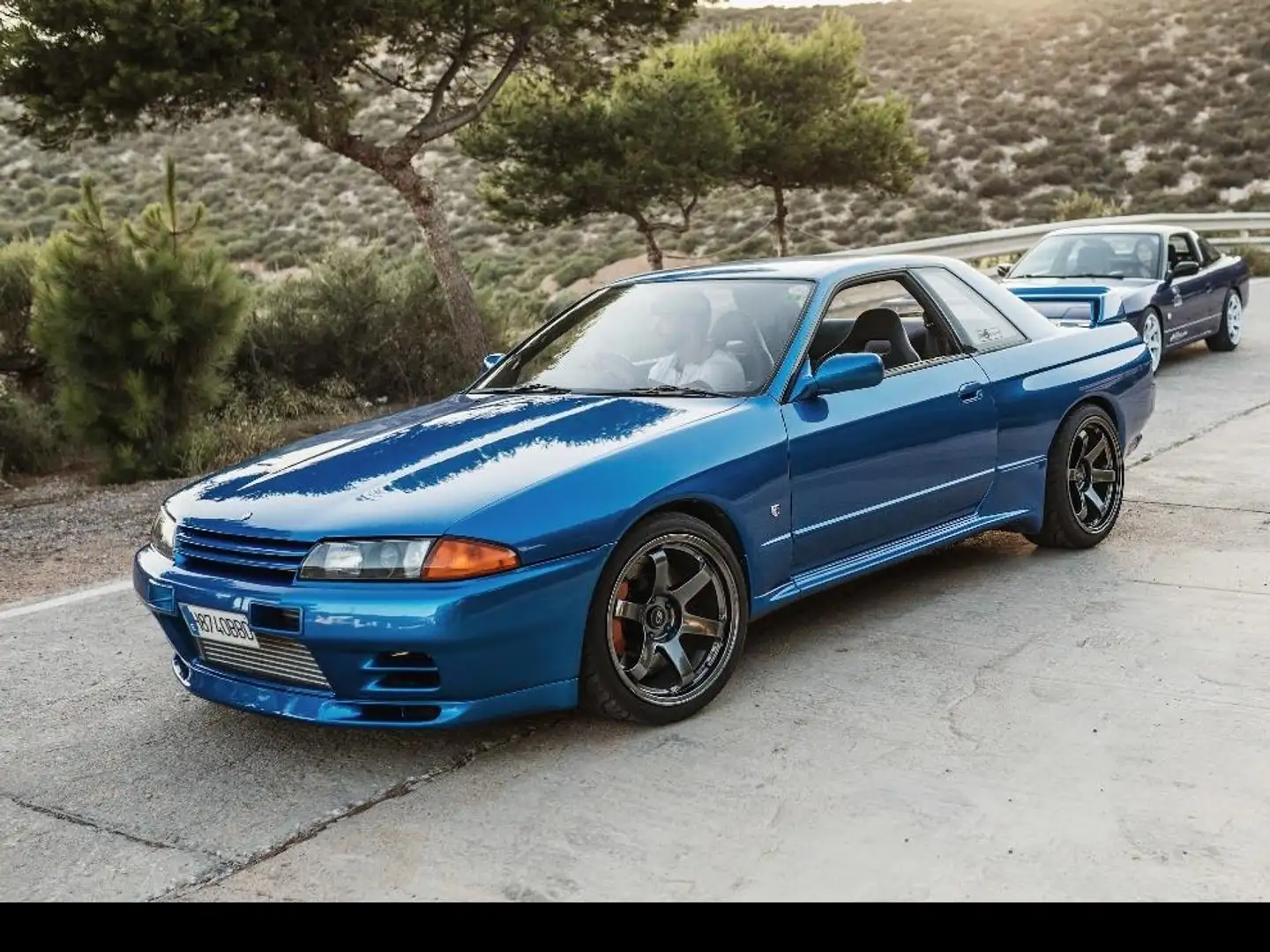 Nissan Skyline GTR R32 Azul - 1