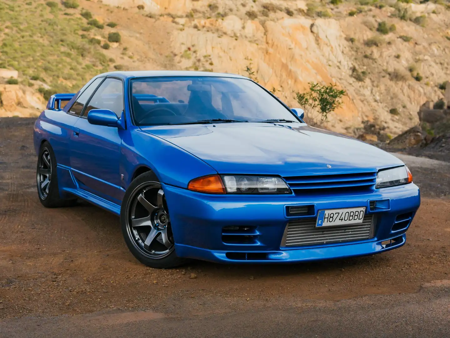 Nissan Skyline GTR R32 Azul - 1