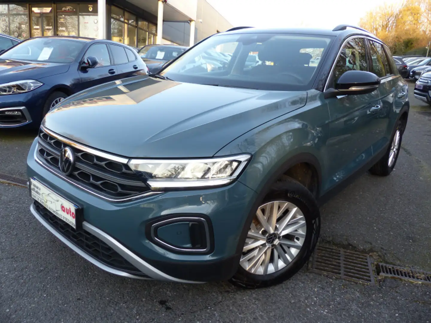 Volkswagen T-Roc 1.5 TSI EVO 150CH LIFE BUSINESS DSG7 Gris - 1