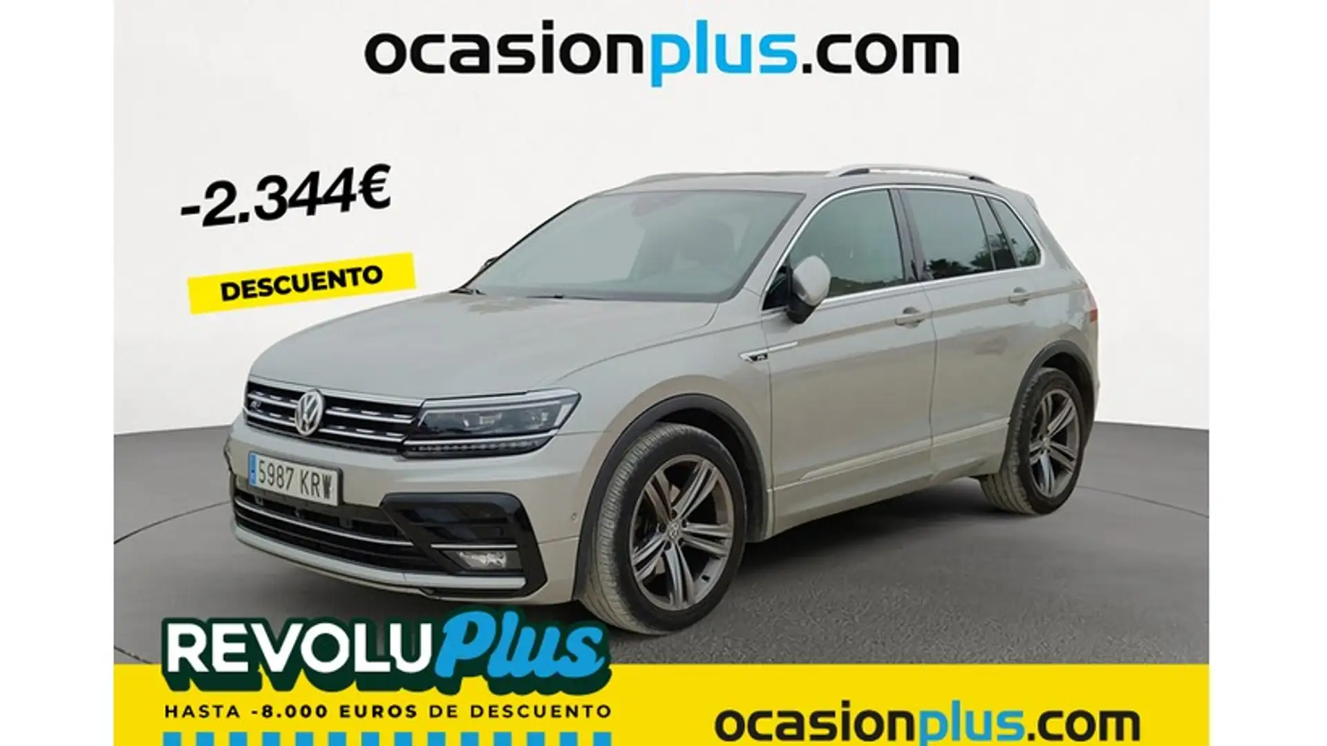Volkswagen Tiguan 2.0TDI Sport DSG 110kW Zilver - 1