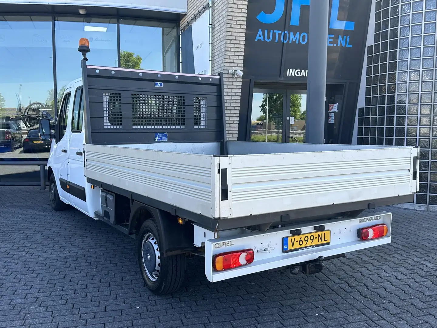 Opel Movano 2.3 CDTI BiTurbo L3 DC*A/C*NAVI*HAAK*OPEN LAADBAK* Wit - 2