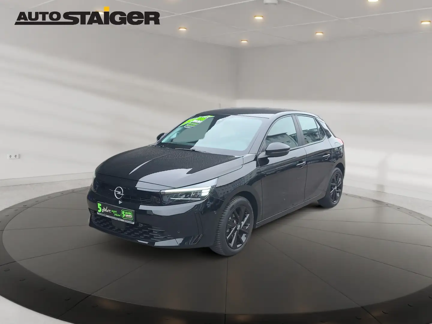 Opel Corsa F 1.2 Allwetter*Parksens*Sitzheizg Schwarz - 2