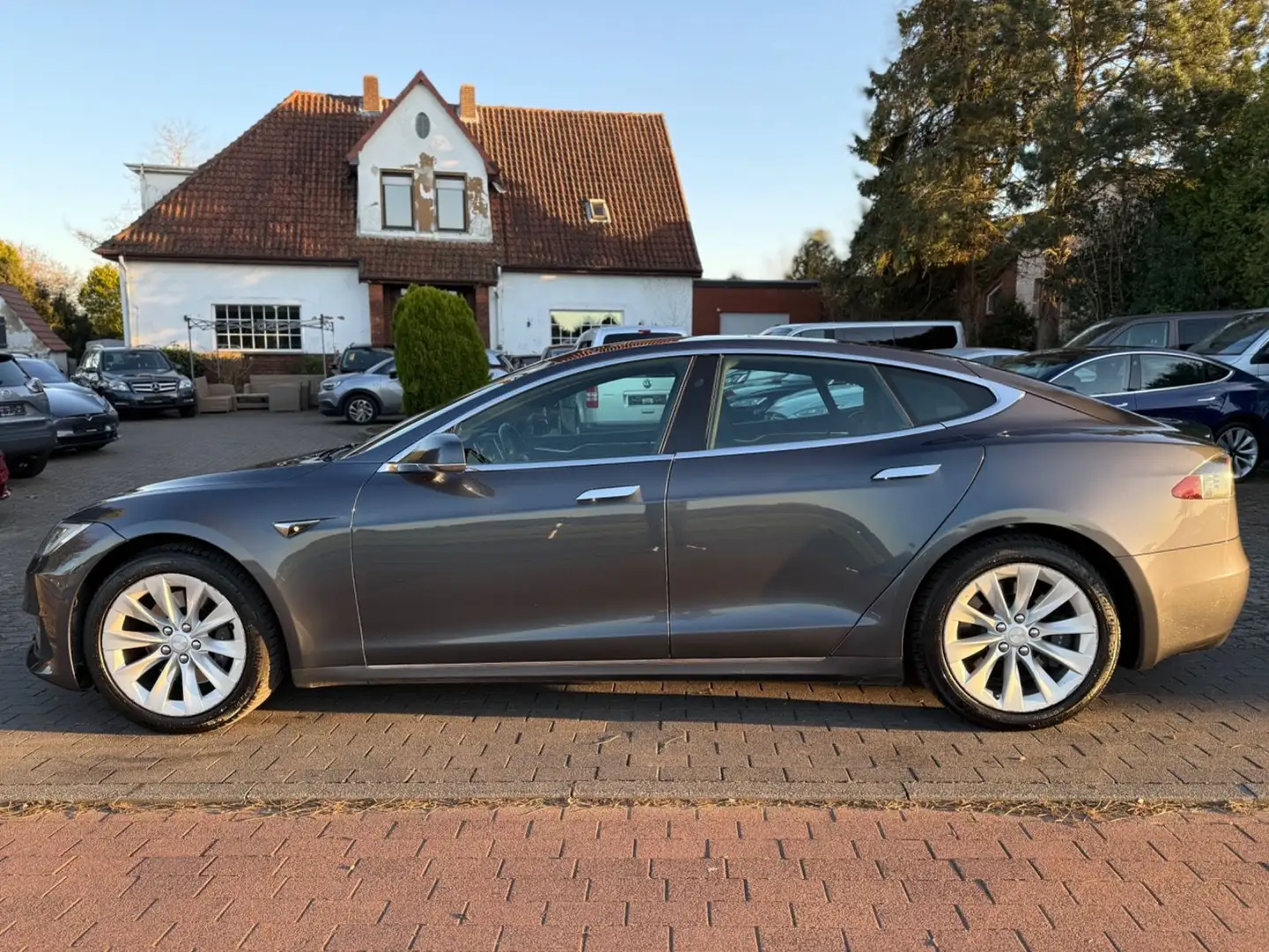 Tesla Model S 100D*1.Hd*Leder*Autopilo*CCS*Pano*Soundsy Grau - 1