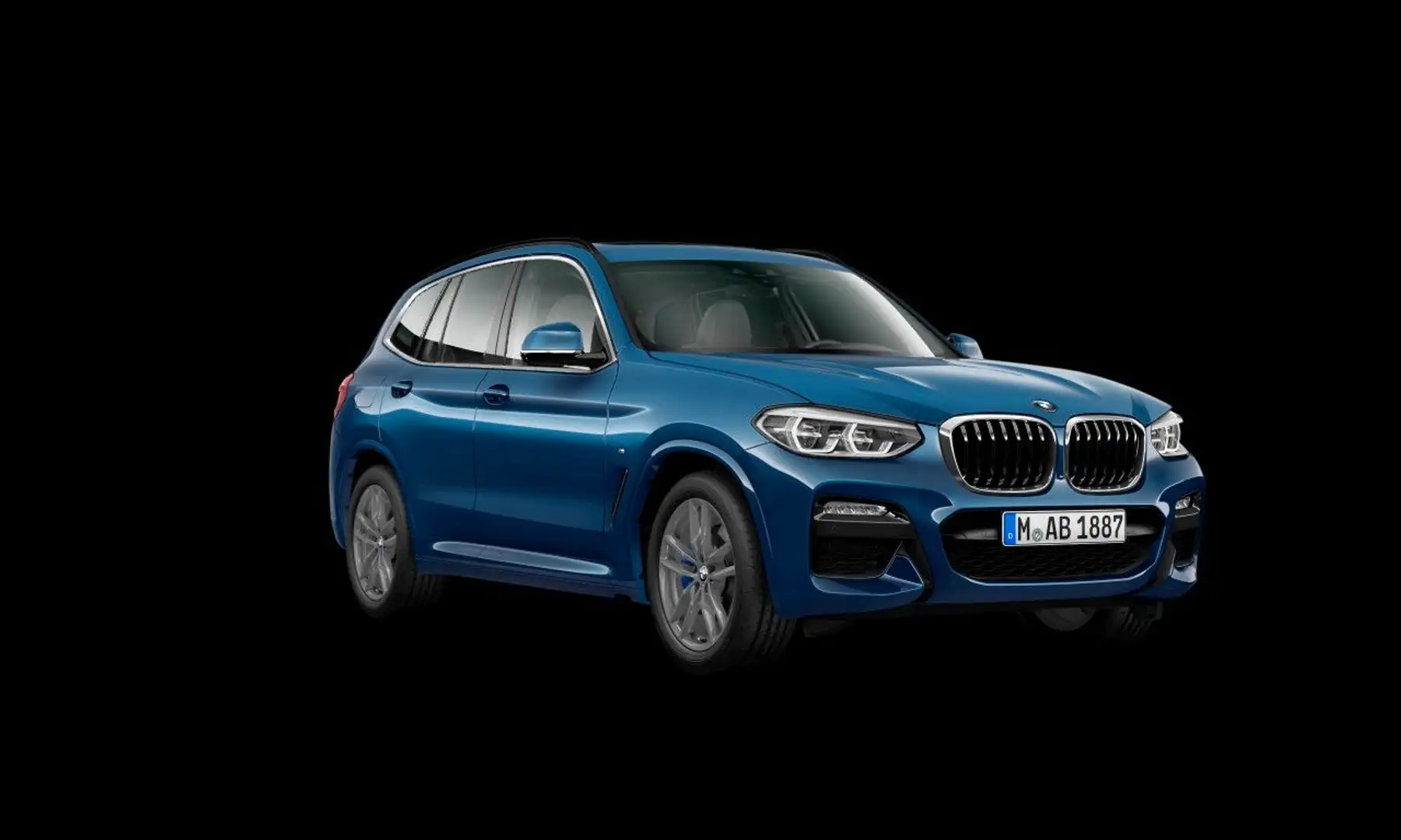 BMW X3 xDrive30d M Sport PANO STHZ H&K 360° AHK 20" Blau - 2