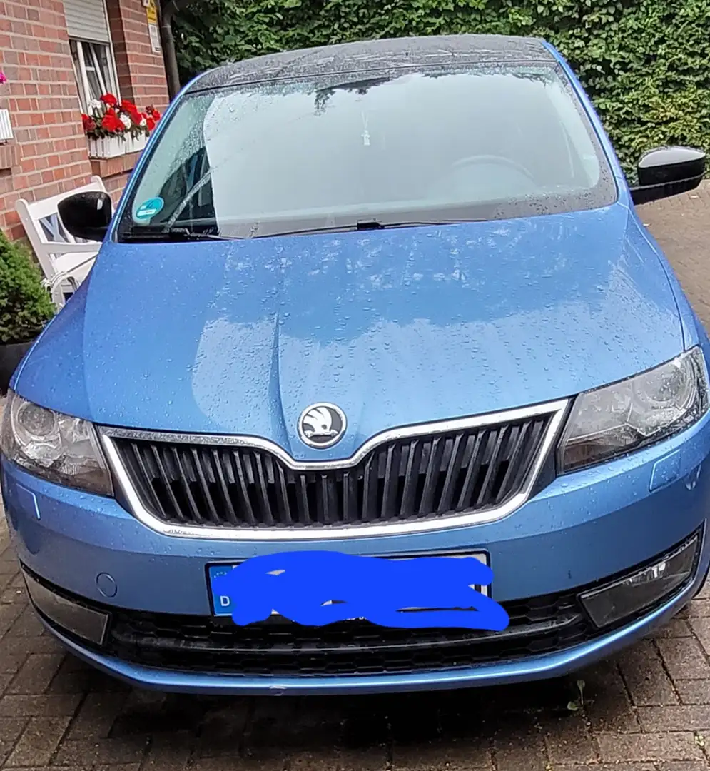 Skoda Rapid/Spaceback Rapid 1.4 TSI * DSG * PANORAMA Albastru - 1