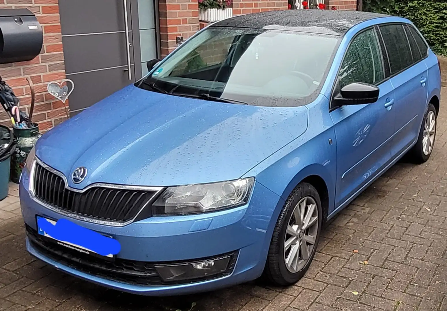 Skoda Rapid/Spaceback Rapid 1.4 TSI * DSG * PANORAMA Albastru - 2