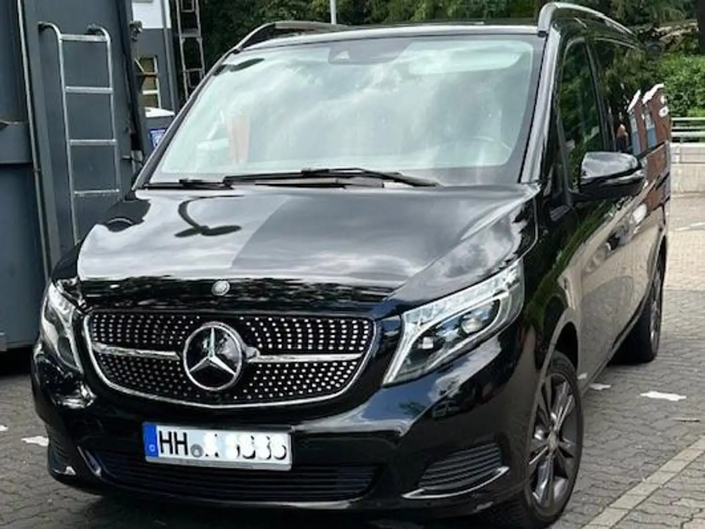 Mercedes-Benz V 220 V 220 d lang 4Matic 7G-TRONIC Exclusive Nero - 1