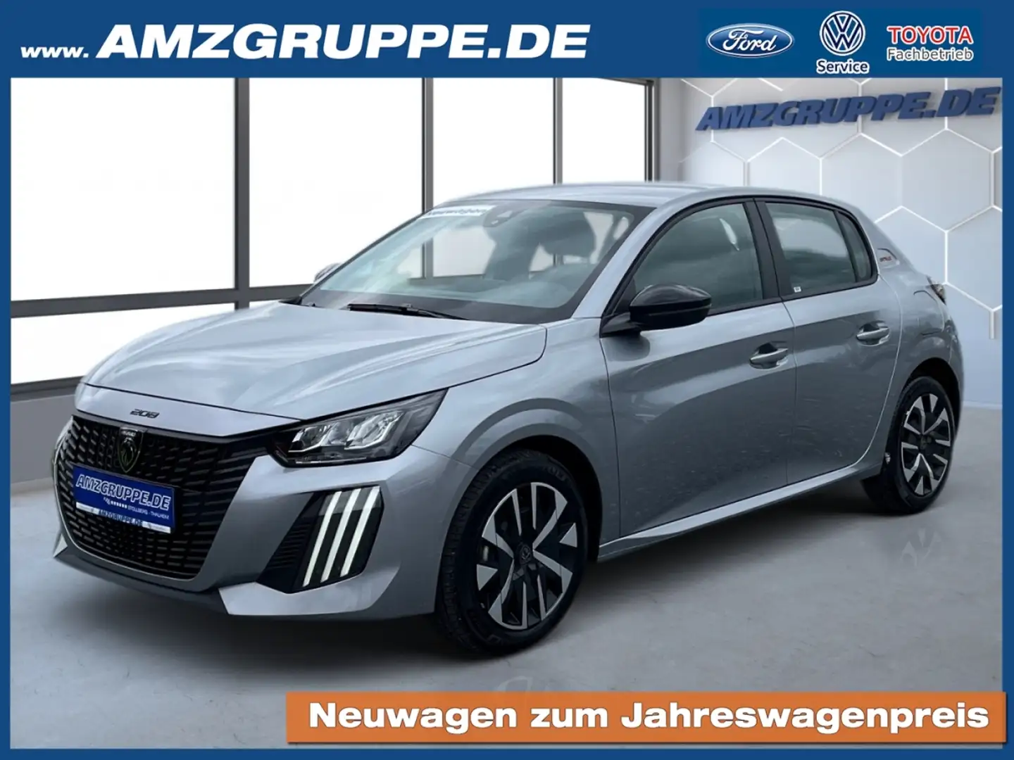 Peugeot 208 1.2 5tg Style PDC+LED+Sitzheiz+AppLink Grigio - 1
