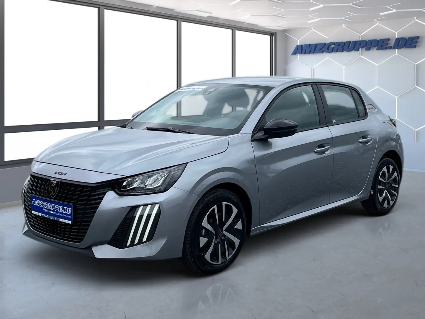 Peugeot 208 1.2 5tg Style PDC+LED+Sitzheiz+AppLink Grijs - 2