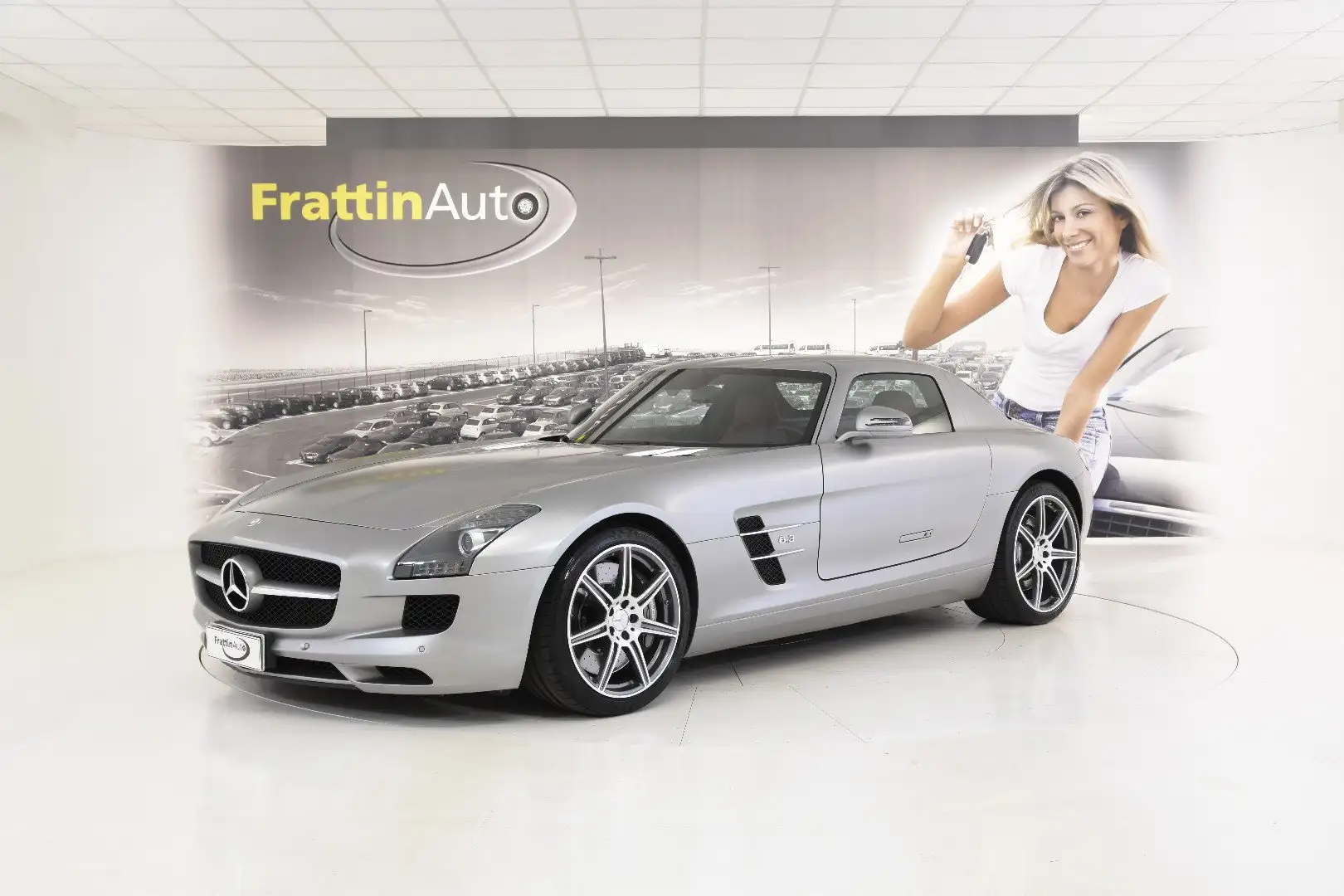 Mercedes-Benz SLS AMG Coupé Gris - 1