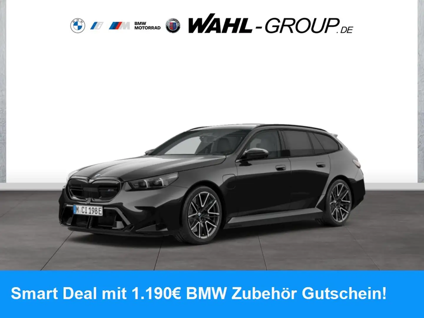 BMW M5 Touring AHK Panorama Carbon 0,5% Versteuerung Schwarz - 1